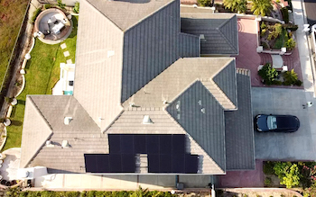 Solar installation in La Habra — 14 panels