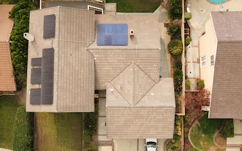 Solar installation in La Mirada — 15 panels