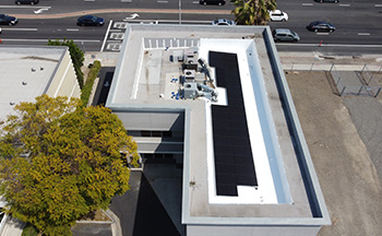 Solar installation in Buena Park